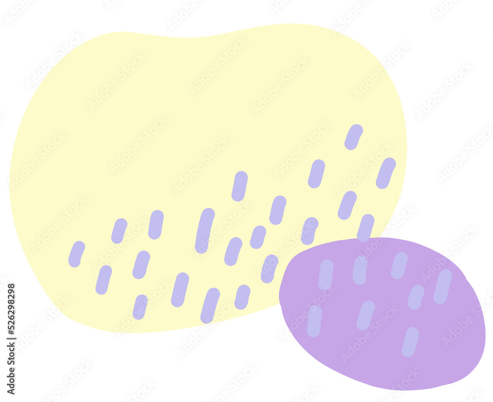 Soft organic shape blob pastel form elements for decoration illustration Soft organic shape blob pastel form elements for decoration illustration