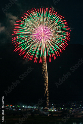 シンプルな花火