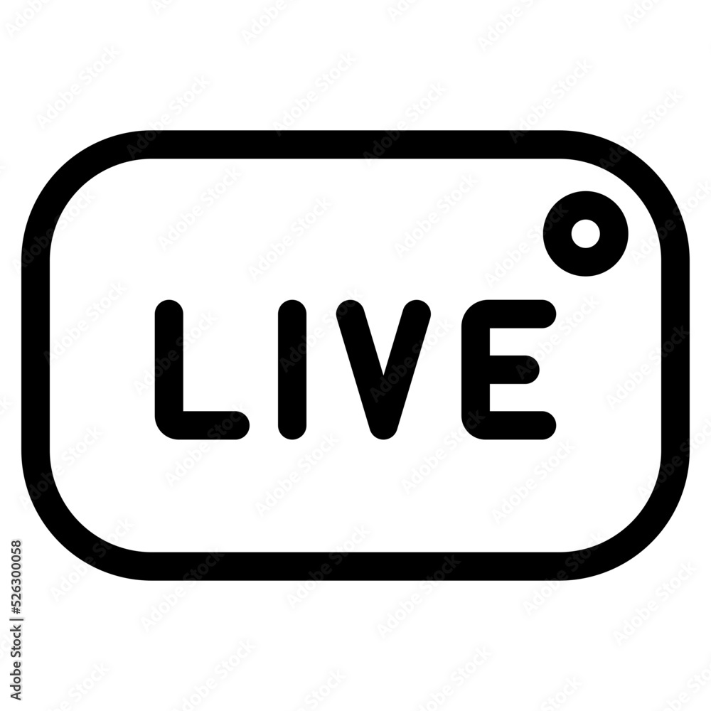 live streaming icon live streaming icon