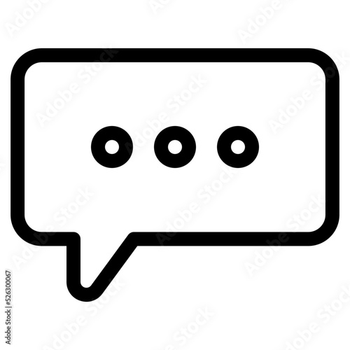 speech bubble icon