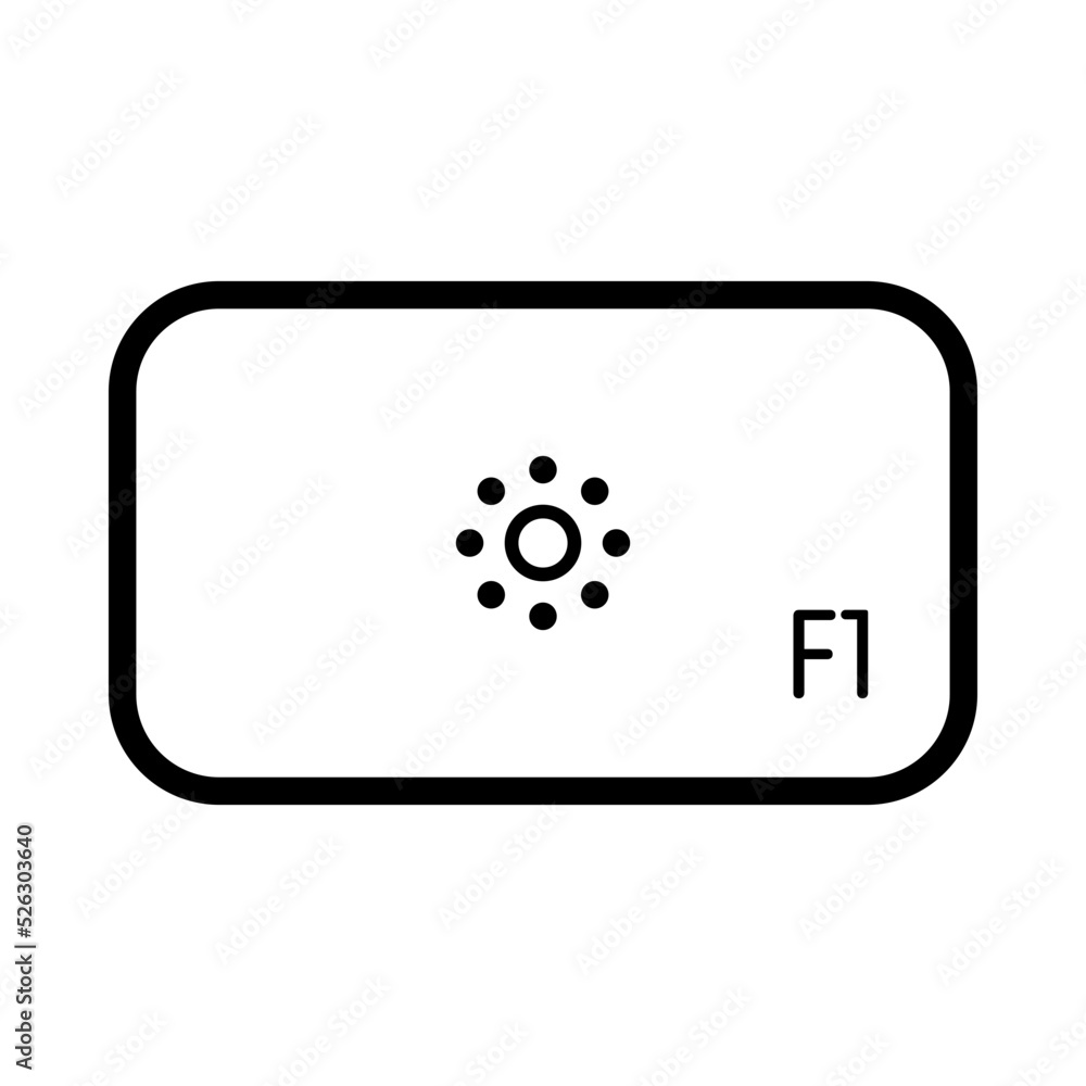 Keyboard F1 key Keyboard F1 key