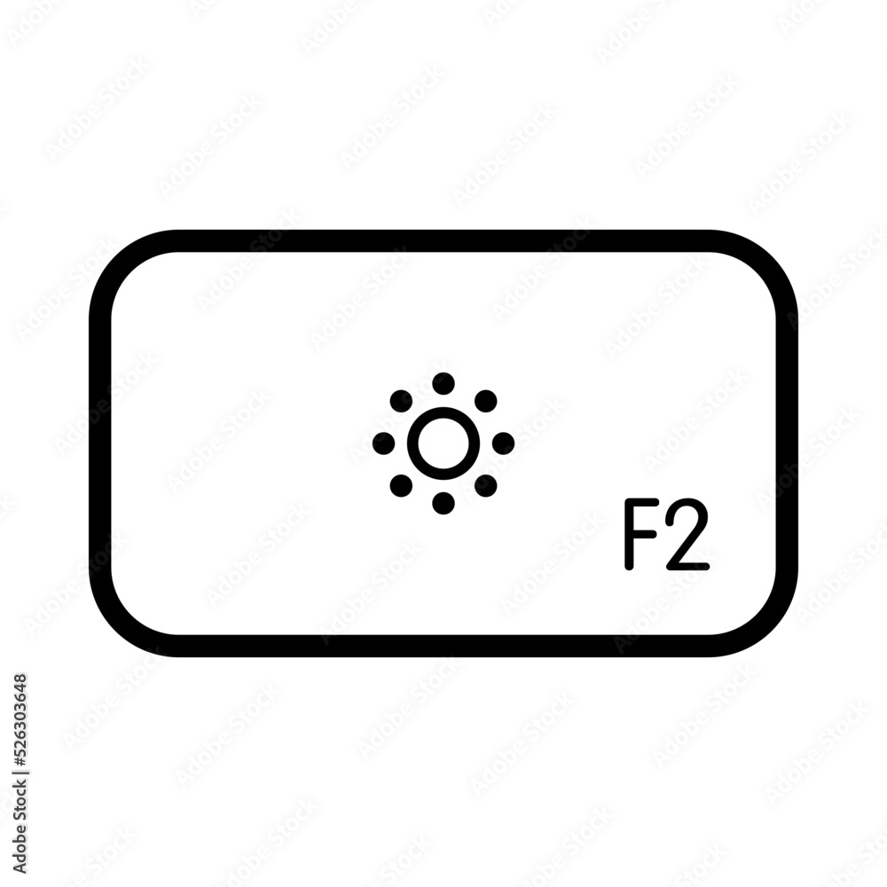 Keyboard F2 key Keyboard F2 key