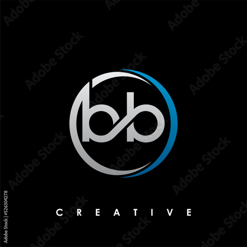 BB Letter Initial Logo Design Template Vector Illustration