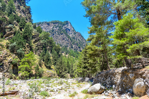 Wanderweg durch die Samaria-Schlucht in Kreta/Griechenland © Ilhan Balta