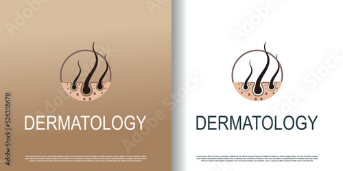 podiatry logo icon with creative concept desaign premium vector