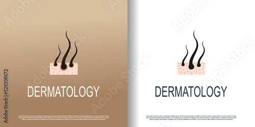 podiatry logo icon with creative concept desaign premium vector