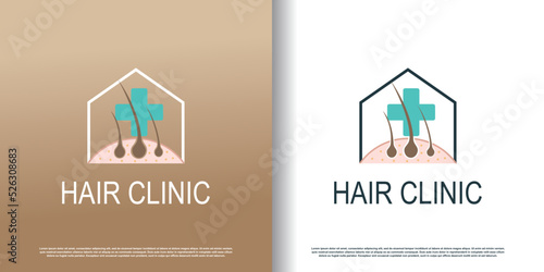 podiatry logo icon with creative concept desaign premium vector