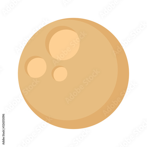 yellow full moon