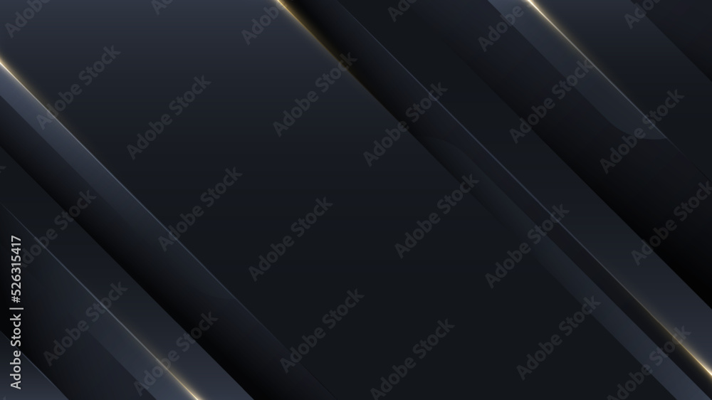 Abstract black diagonal lines stripes pattern with lighting effect dark background luxury style Abstract black diagonal lines stripes pattern with lighting effect dark background luxury style