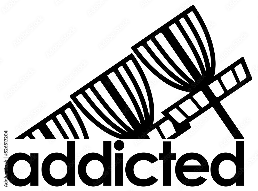 Addicted Disc Golf Basket. Design can use on discgolf t shirt, hat, sticker, etc. Addicted Disc Golf Basket. Design can use on discgolf t shirt, hat, sticker, etc.