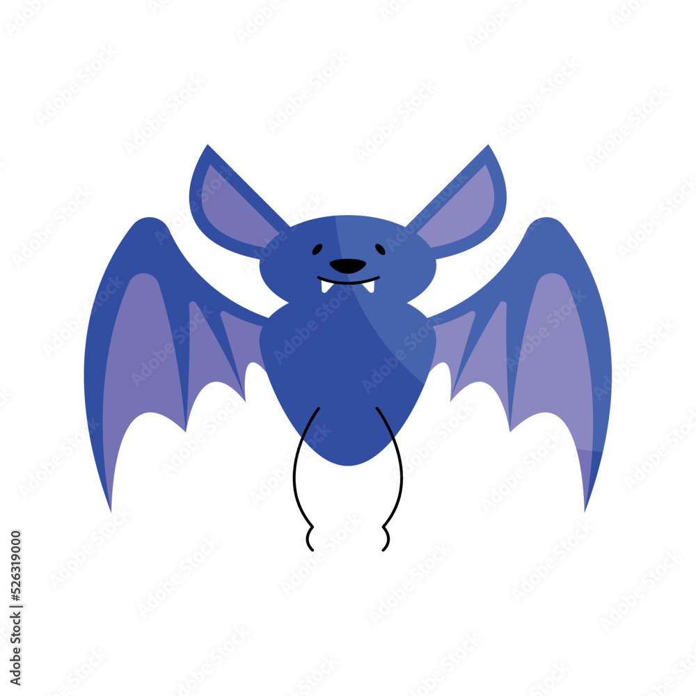 Fototapeta premium halloween bat flying