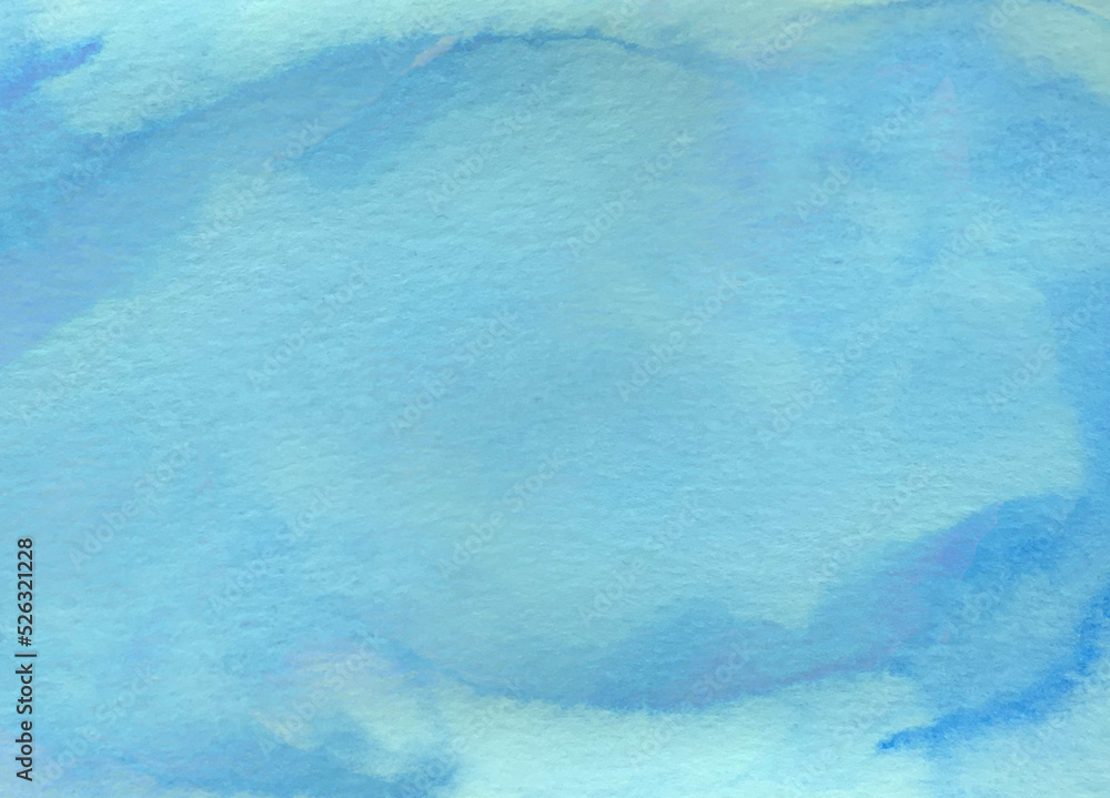 Watery blue watercolor full background paper and paint texture wallpaper Watery blue watercolor full background paper and paint texture wallpaper