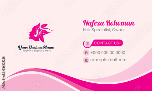 Beauty and spa business card