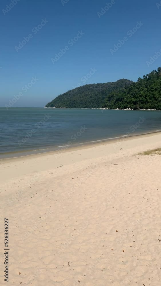 Ponton et plage sur l’île de Penang - Malaisie Ponton et plage sur l’île de Penang - Malaisie