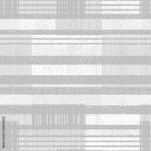 Vector contemporary seamless pattern with stripe hand drawn abstract shapes and geometric elements. Creative Mid Century minimalist bohemian contemporary design, print, poster, background