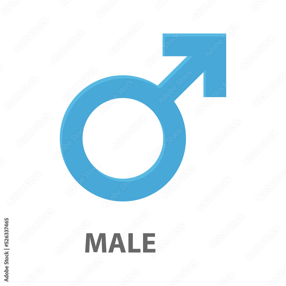 Icons and symbols for Male and female Icons and symbols for Male and female