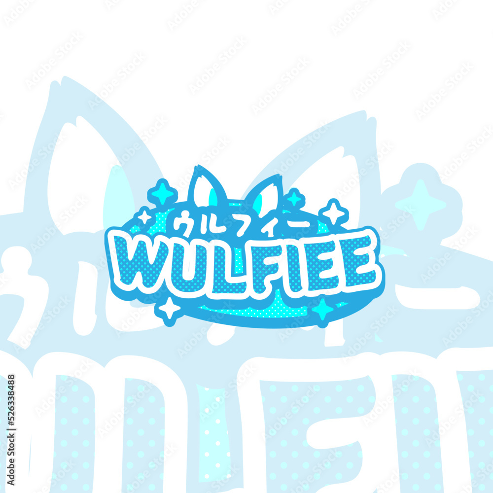 Vtuber Logo Template Stock Vector Adobe Stock Vtuber Logo Template Stock Vector Adobe Stock