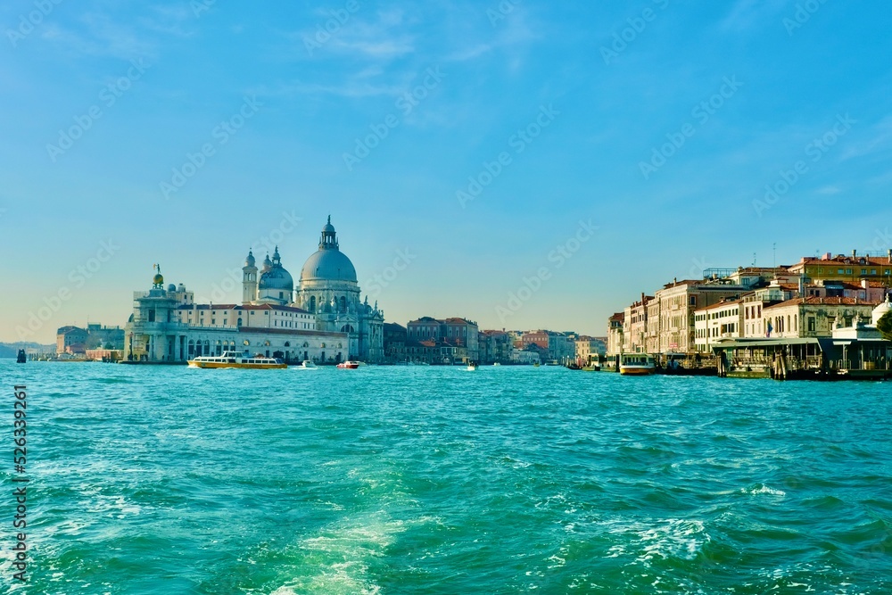 Wunderschöne Aussicht auf Venedig Lagune Italien