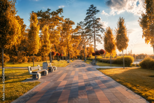Beautiful park in Bucha, Uk...