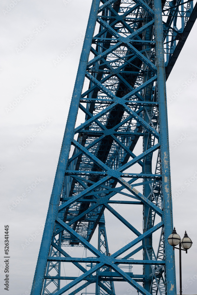 The Transporter bridge at Middlesbrough