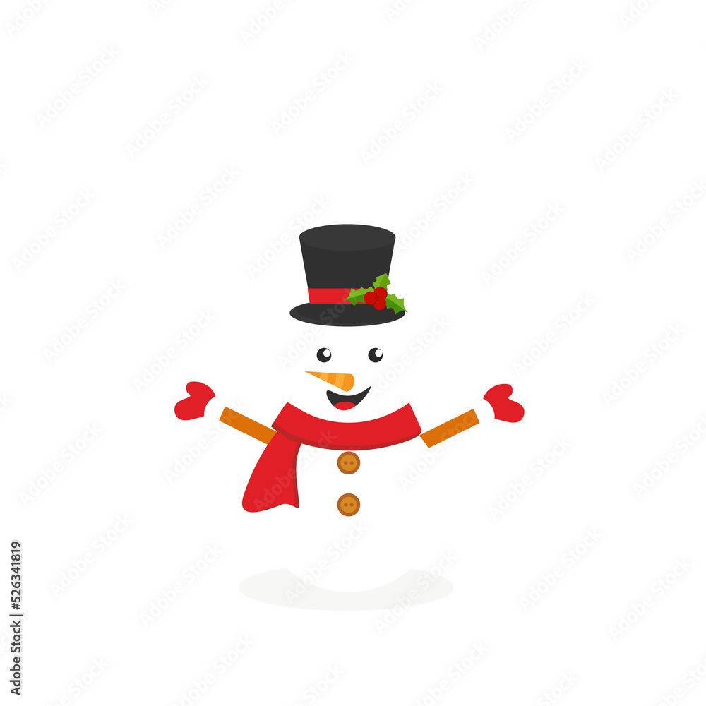 Winter season cute snowman collection Winter season cute snowman collection