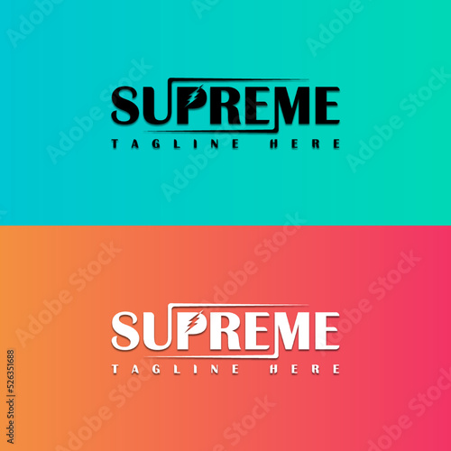 supreme logo presentation 