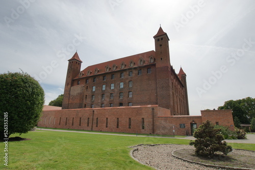 Gniew. Zamek Komturski. Siedziba polskich starostów. Polska - Pomorze.