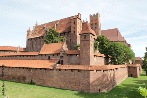 Malbork. Zamek Komturski. Rezydencja królów Polski. Polska - Pomorze.