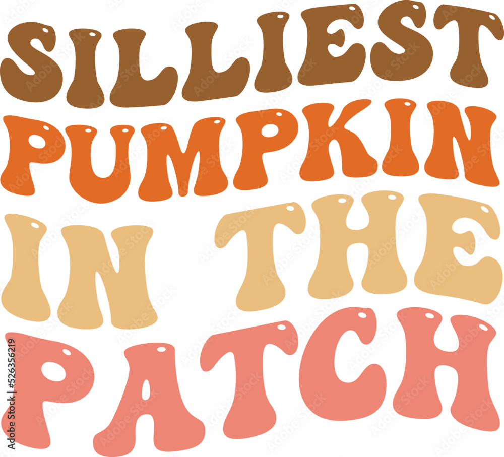 Silliest pumpkin in the patch Retro SVG Design. Silliest pumpkin in the patch Retro SVG Design.