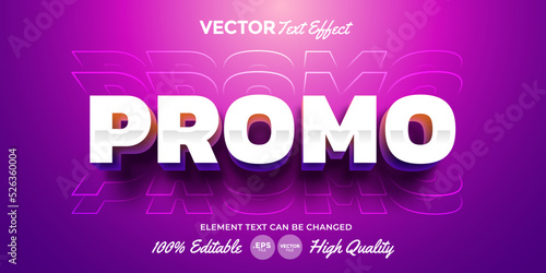 Promo Text Effect