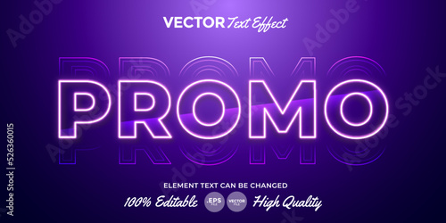 Promo Text Effect