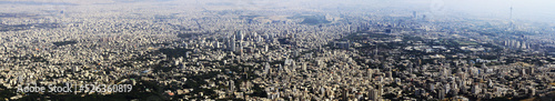 Tehran Veiw Panorama City Gigapixel