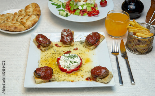 Meatballs - Stock image stock photo
Appetizer, Barbecue Grill, Beef, Cabbage, Cooked