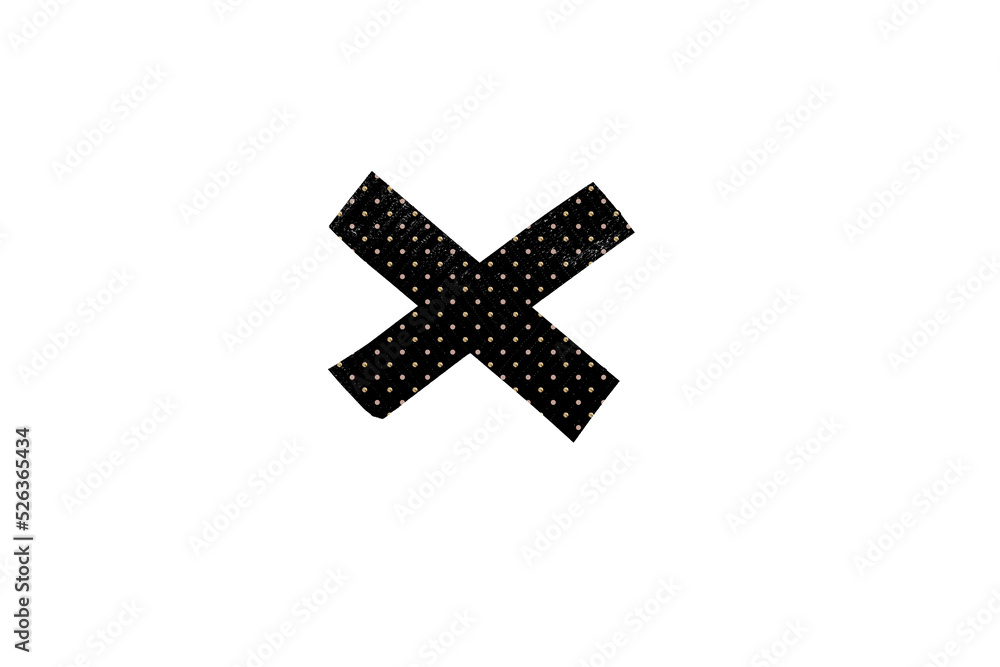 Obraz premium Isolated PNG Transparent Background Tape Pieces