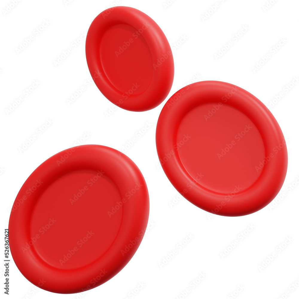 blood cells 3d render icon illustration blood cells 3d render icon illustration
