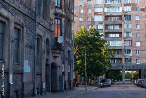 A street of Vyborg by summer day © Anastasiia Soina