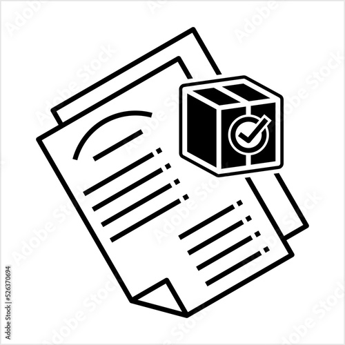 Delivery Note Icon M_2208001