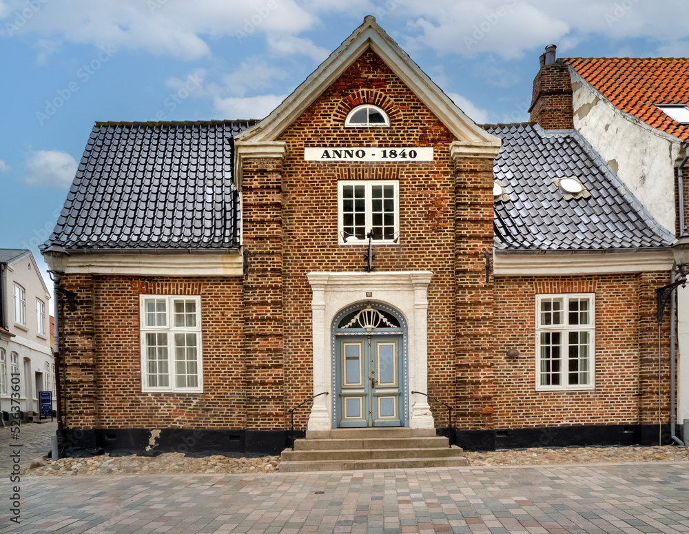 Street scenes in the historical town of Ribe, South West Jutland, Denmark. The oldest town in Denmark and in Scandinavia, established in the early eighth century in the Germanic Iron Age. Street scenes in the historical town of Ribe, South West Jutland, Denmark. The oldest town in Denmark and in Scandinavia, established in the early eighth century in the Germanic Iron Age.