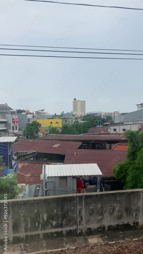 Paysage urbain à Jakarta - Indonésie Paysage urbain à Jakarta - Indonésie