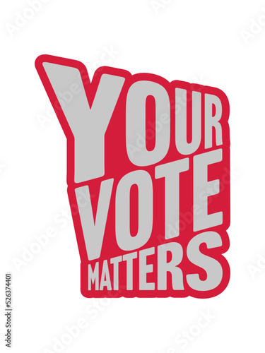 your vote matters Zitat 