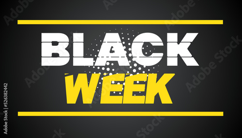 black week banner