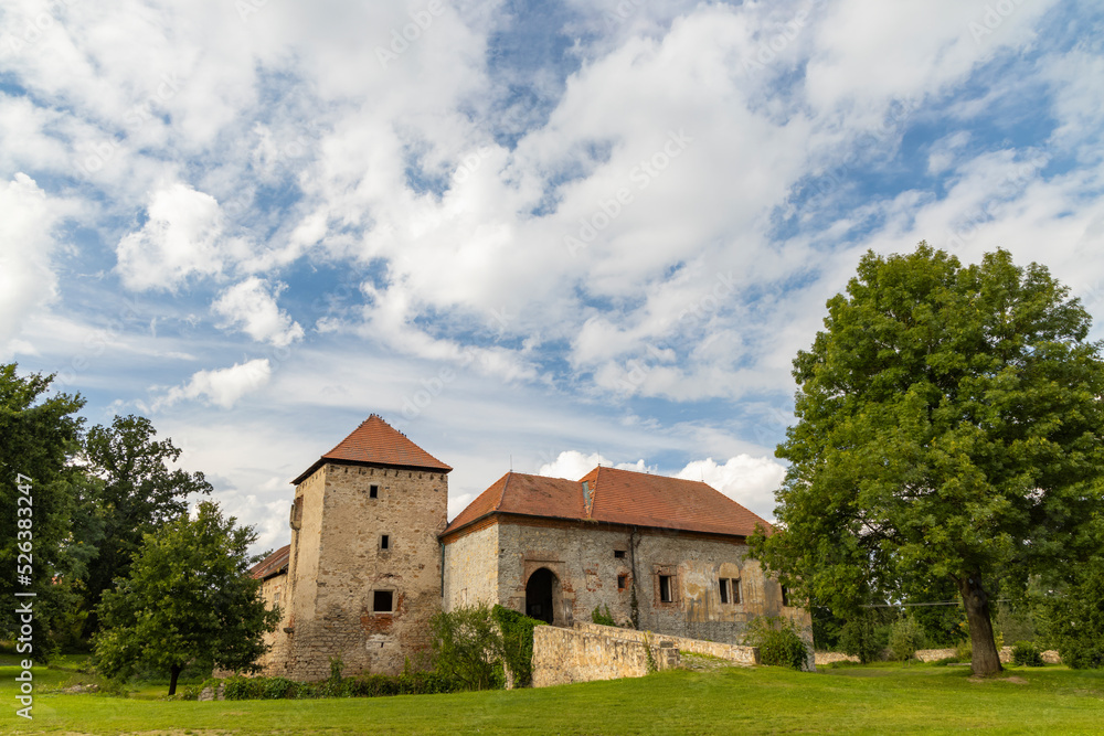 Fototapeta premium Kestrany fortress, Southern Bohemia, Czech Republic