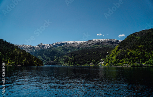 lake in the mountains