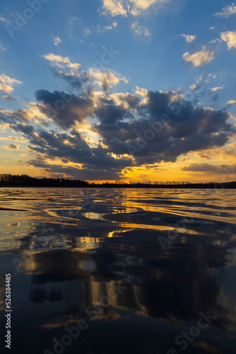 Rezabinec pond, Southern Bohemia, Czech Republic photo