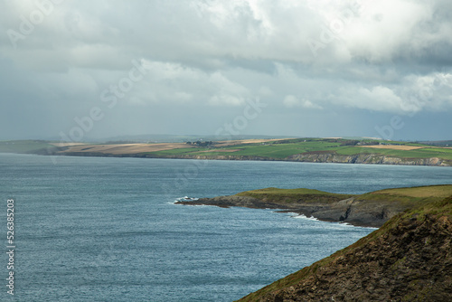 View of Laherne Hill from Old Head of Kinsale, County Cork, Ireland photo