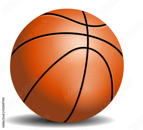 basketball ball vector