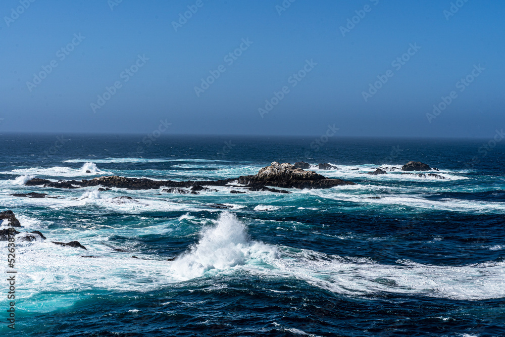 waves on the ocean California