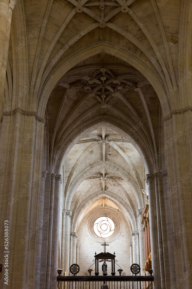 Fototapeta premium Interior of the Cathedral of Santo Domingo de la Calzada, Spain