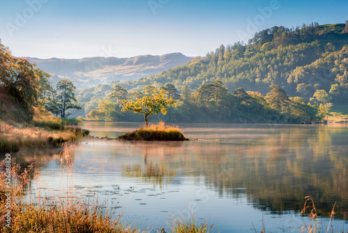 Grasmere Lake in England's Lake District photo