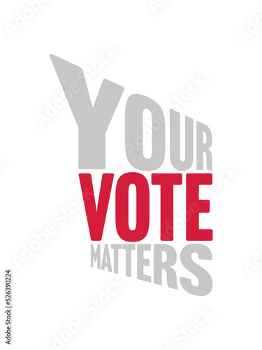 your vote matters Zitat 